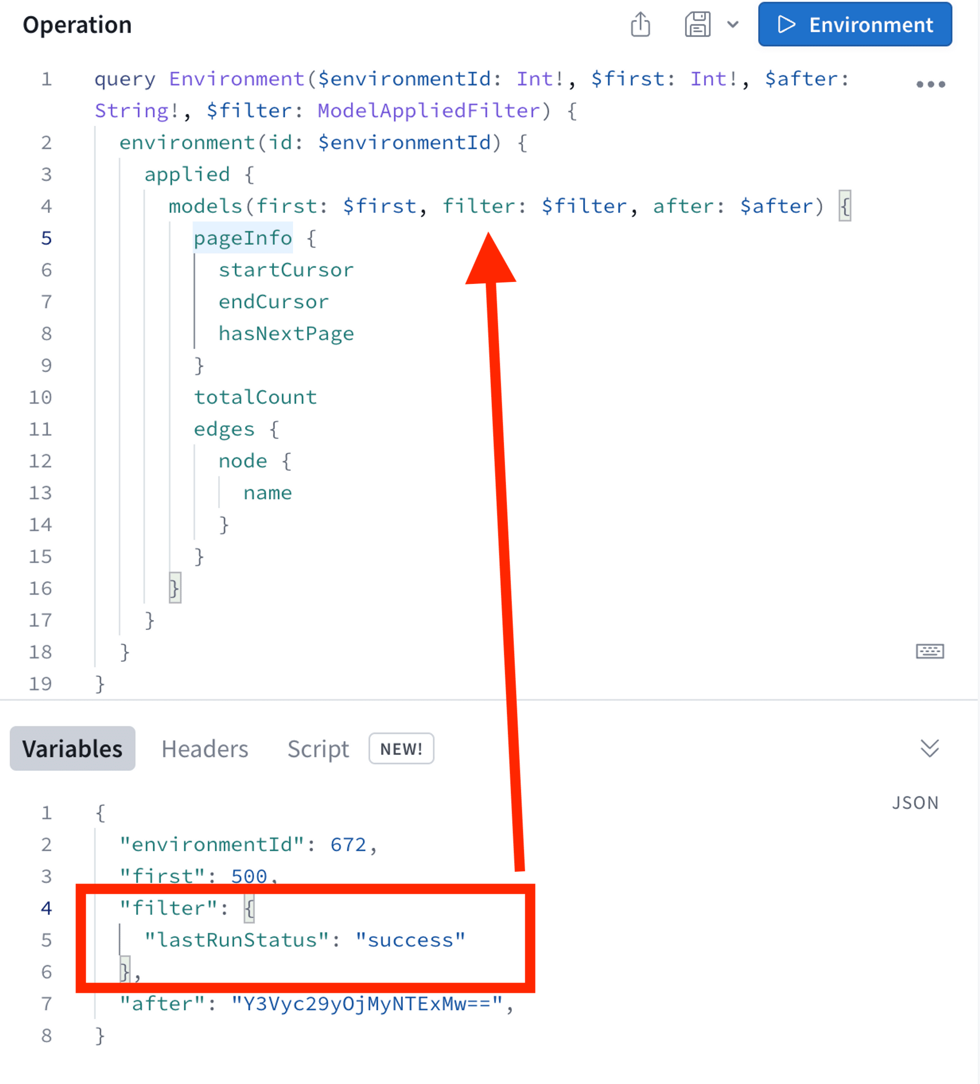 Example of filtering Example of filtering