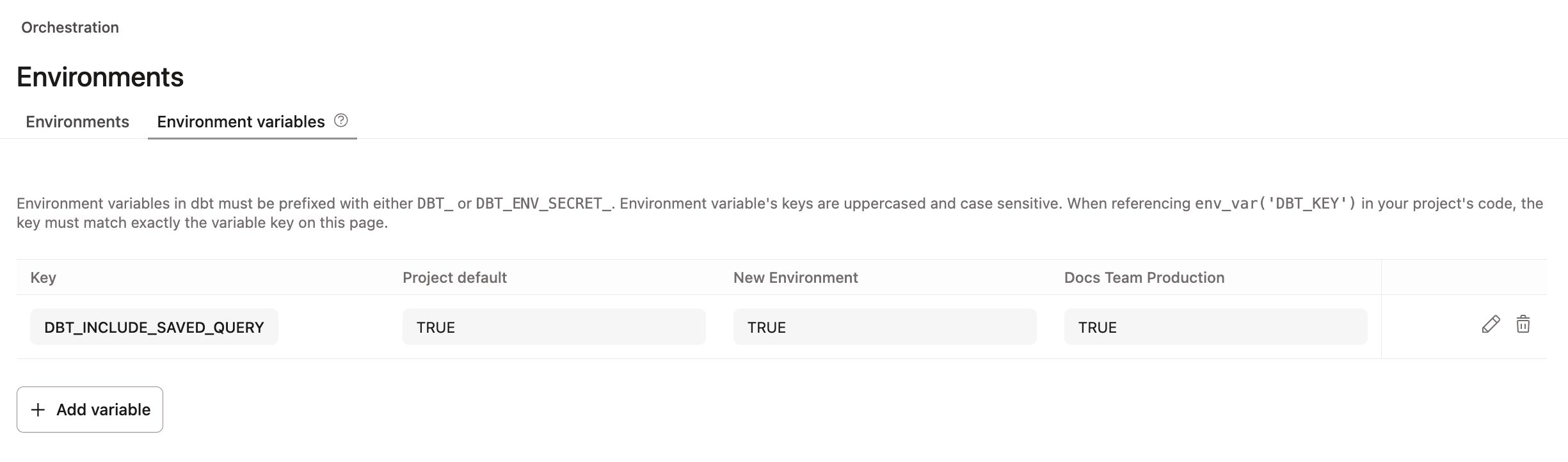 Add an environment variable to run exports in your production run.