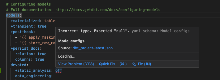 Static analysis erroneously tagged as invalid