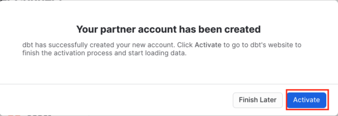 Snowflake New UI - Activation Window Snowflake New UI - Activation Window